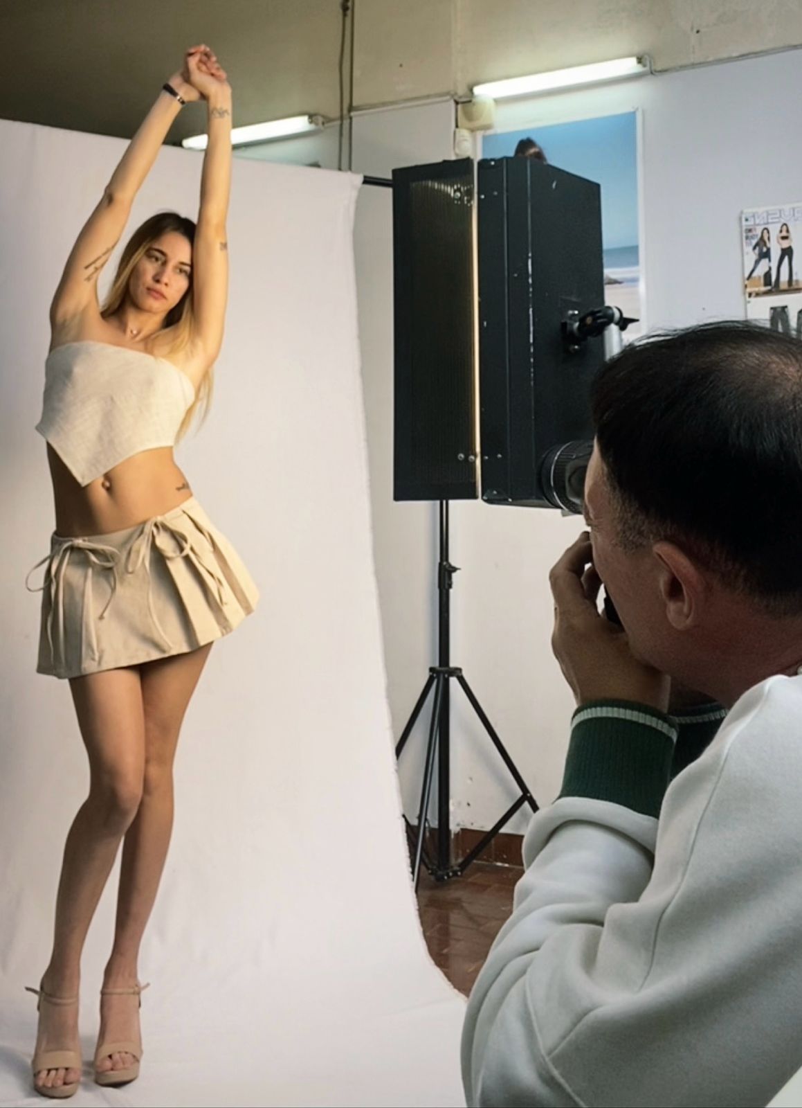 Producción de moda de Gabriela Mercado